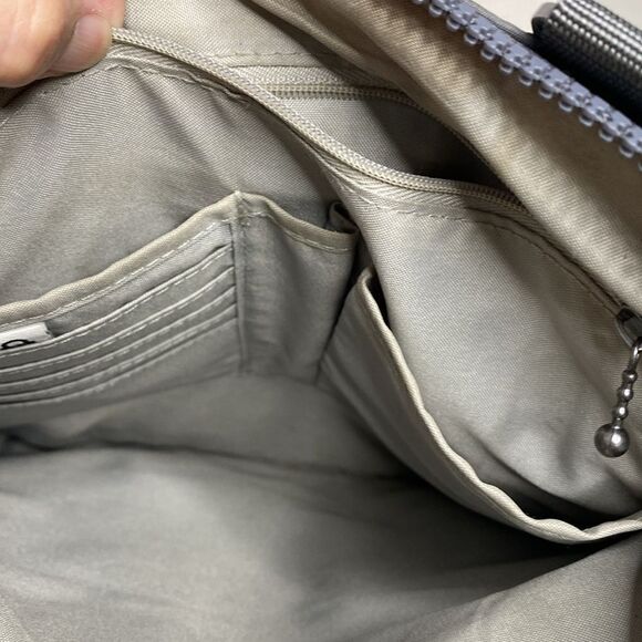 BAGGALLINI Large Gray Travel Bag *Flaws* - Picture 6 of 8